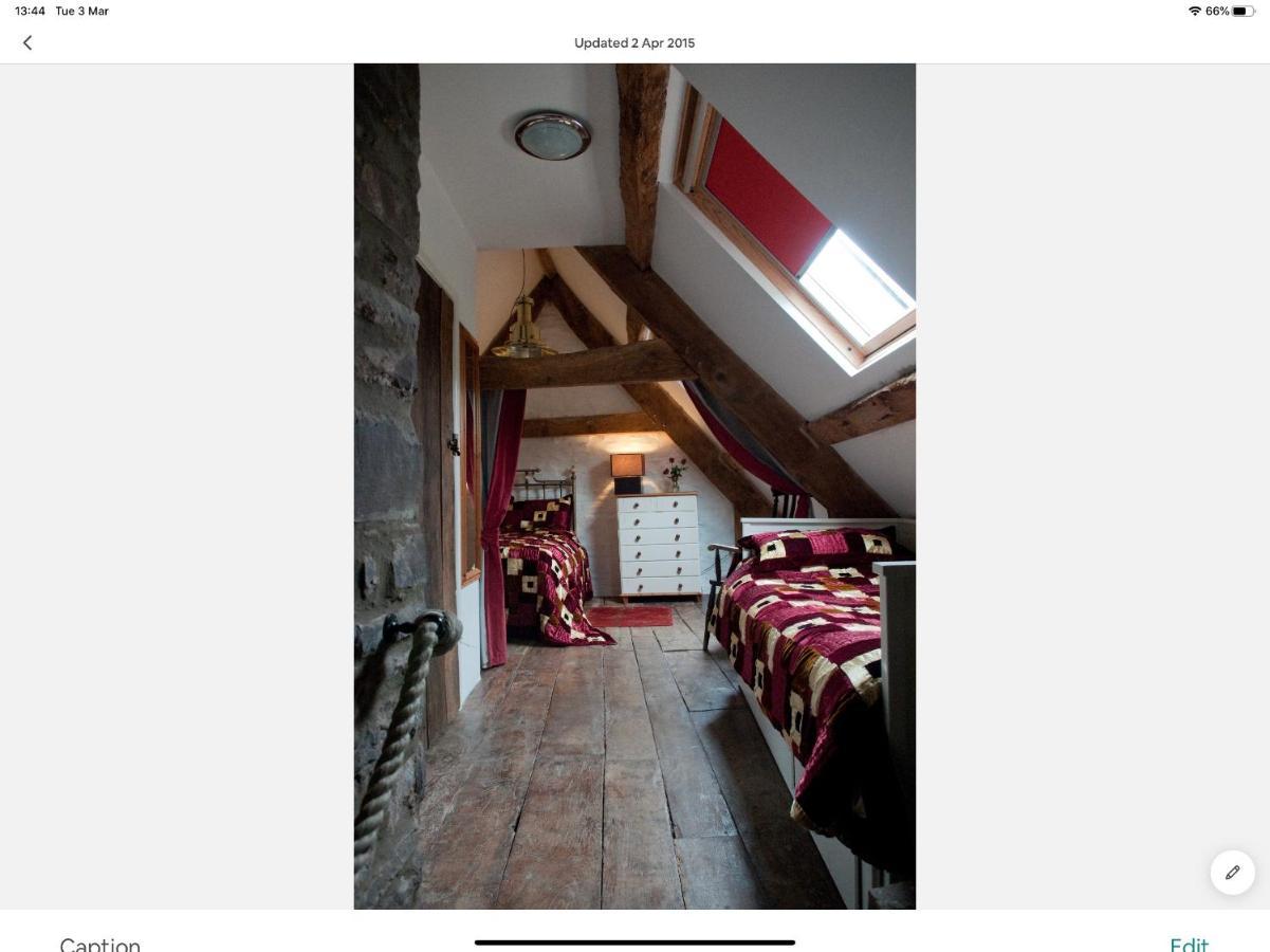 Ty Fferm Hen, Ancient Farmhouse, Coity Bach Talybont-on-Usk Esterno foto